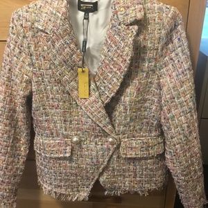 ALEXA ADMOR Women’s Sz10 Metallic Thread Jacket